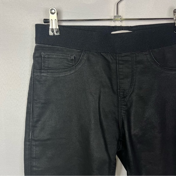 1. State Black Faux Leather Coated Jeggings XS - Picture 4 of 6